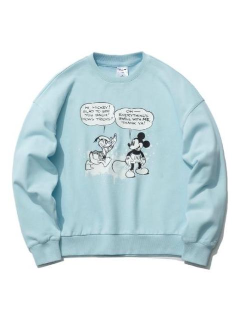 Li-Ning Li-Ning x Disney Crossover Sports Fashion Series Cartoon Printing Loose Sports Pullover Round Neck '