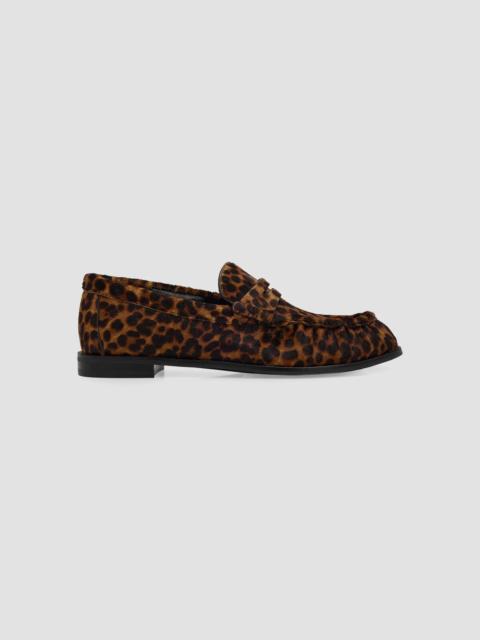 rag & bone Women's Lexi Leopard-Print Calf-Hair Loafers - Leopard Hair Calf