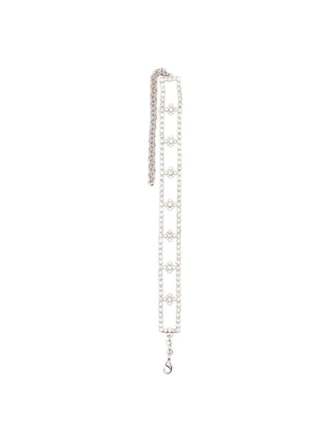 Alessandra Rich crystal-embellished necklace