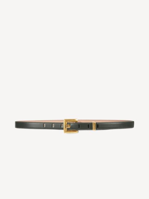 Balmain Anthem smooth leather belt