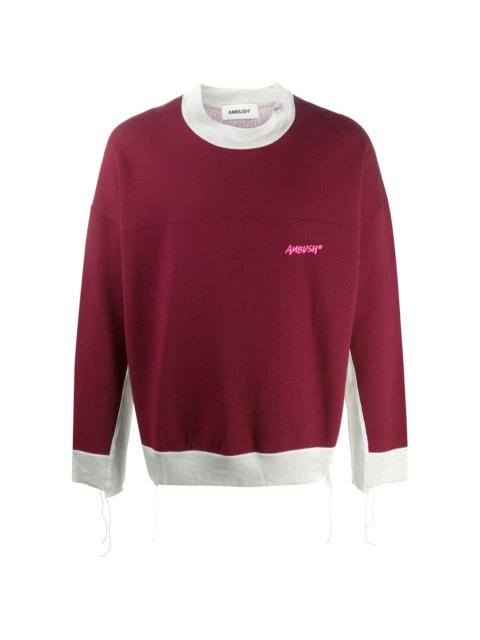 Ambush panel detailing sweatshirt