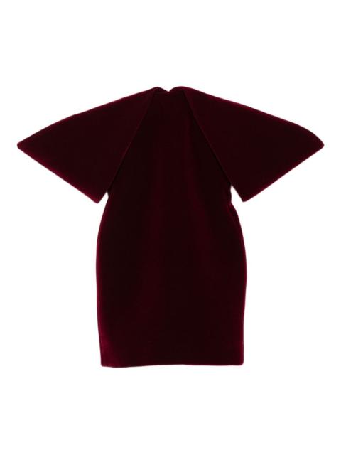 David Koma off-shoulder  velvet dress