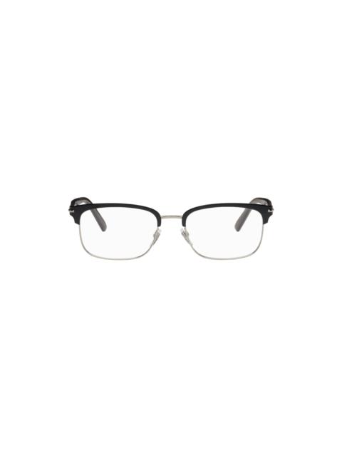 Silver Rectangular Glasses