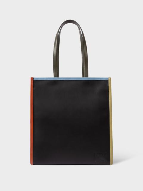 Paul Smith Contrast Piping Tote Bag