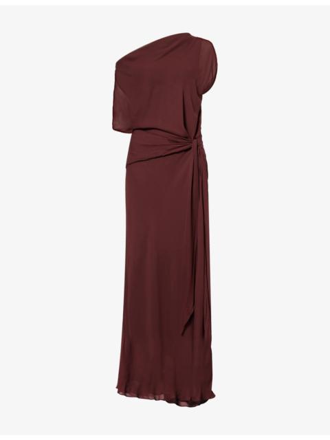 BEC + BRIDGE Amanda Drape Woven Maxi Dress