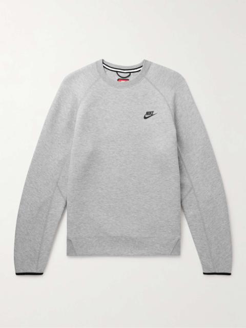 Nike Logo-Print Cotton-Blend Tech Fleece Sweatshirt