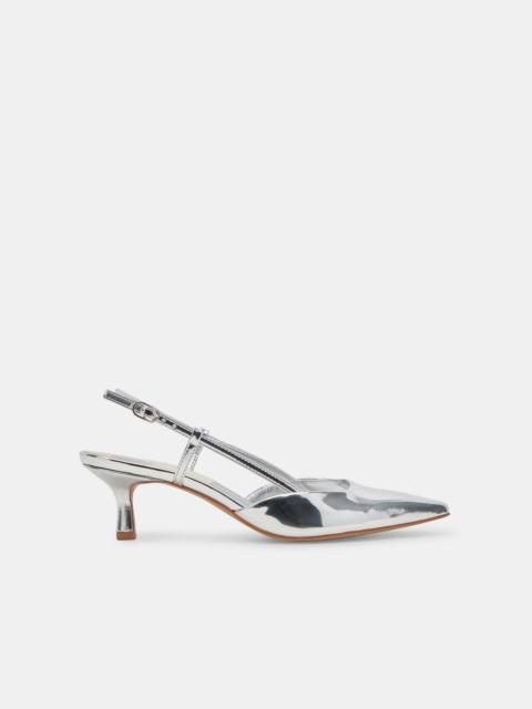dolce vita ODELA WIDE HEELS SILVER STELLA