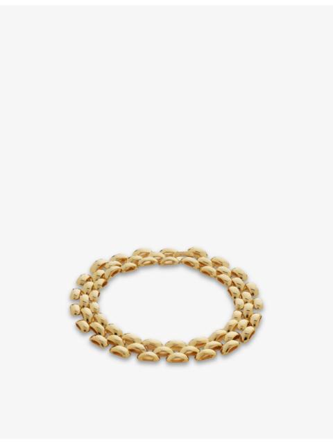 MONICA VINADER Heirloom recycled 18ct gold-plated vermeil sterling silver bracelet