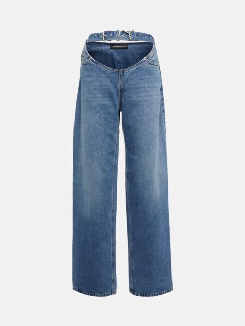 Y/Project low-rise loose-fit jeans