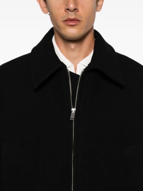 Studio Nicholson Studio Nicholson Zip-up Spread-collar Shirt Jacket