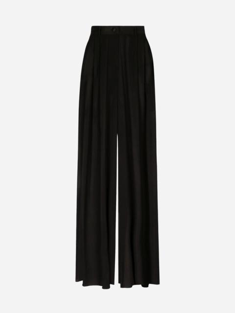 Dolce & Gabbana High Waist Flare Pant | forward | REVERSIBLE