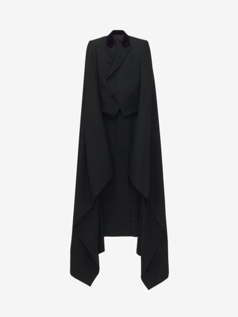 Alexander McQueen Double-breasted Cape Coat