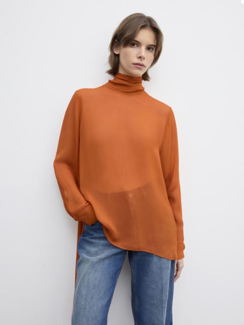 Scarf blouse