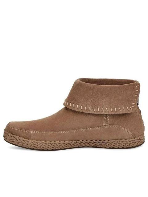 UGG (WMNS) UGG Kavar Varney Fleece Lined Snow Boots Dark Brown 1104653-AMP