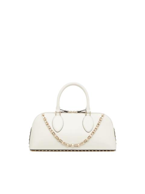 Valentino Rockstud-embellished leather tote bag
