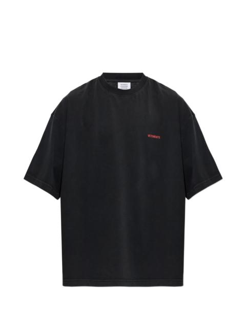 VETEMENTS Vetements Logo-print T-shirt