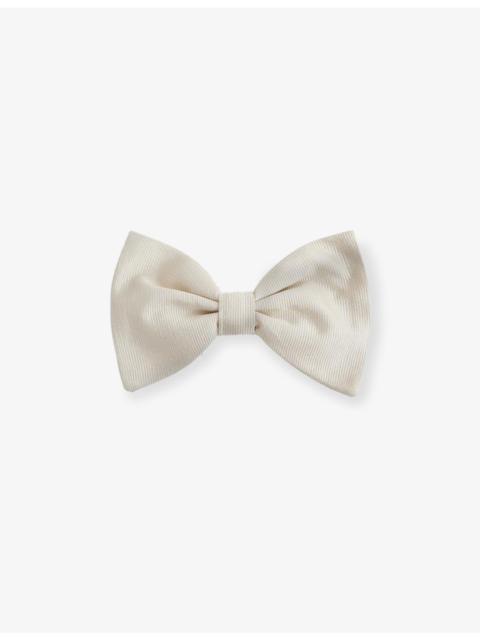 REISS Boyle grosgrain silk bow tie