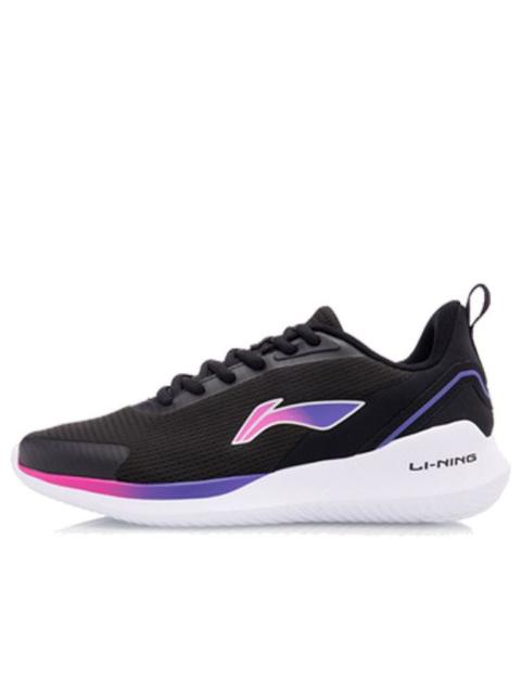 (WMNS) Li-Ning Essential Running Shoes 'Black' ARHQ306-1