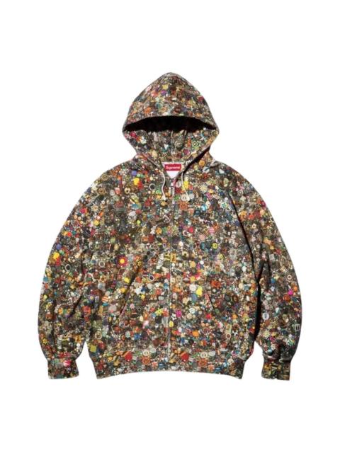 Supreme Supreme x Mike Kelley SS26 Zip Up Hooded Sweatshirt 'Multicolor' SUP-SS26-171
