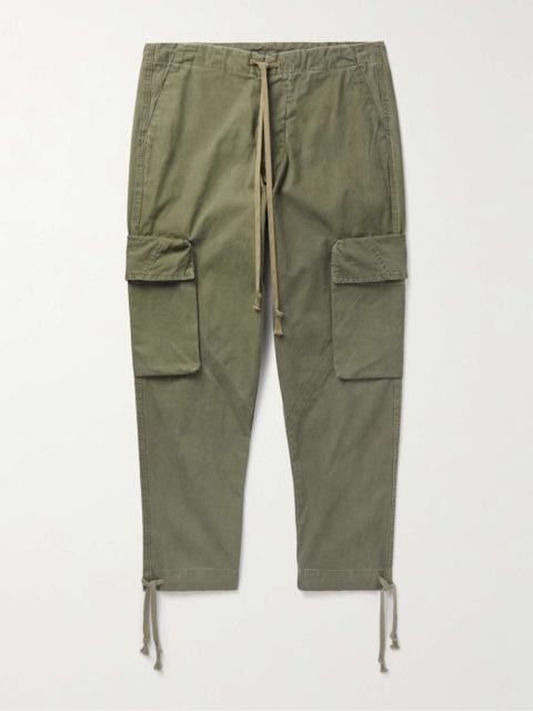 Sleeping Bag Tapered Cotton Drawstring Cargo Trousers