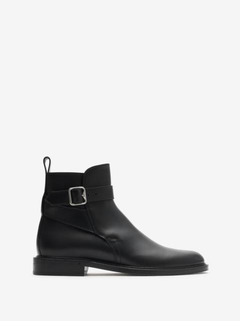 Burberry Leather Manor Jodhpur Boots