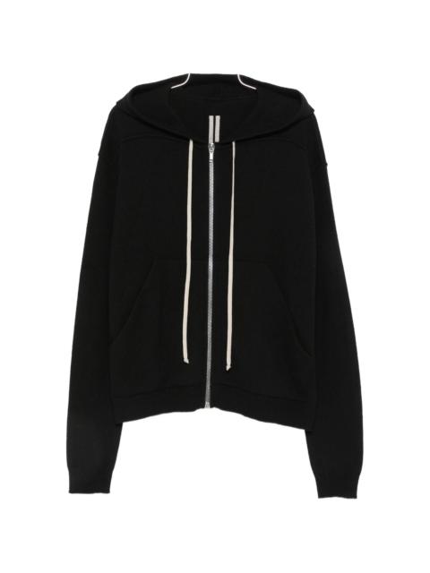 Rick Owens Rick Owens Zip-up Drawstring Hoodie