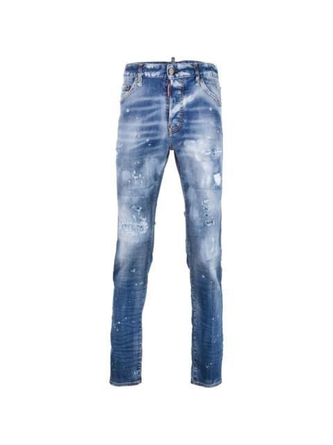 DSQUARED2 Dan ripped slim-fit jeans