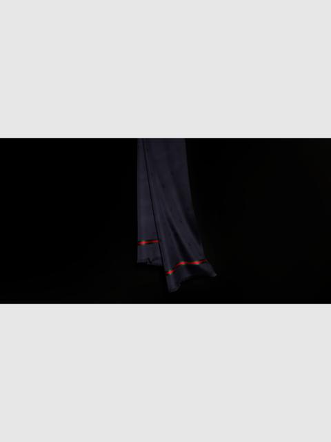 GUCCI Double G silk cotton jacquard stole
