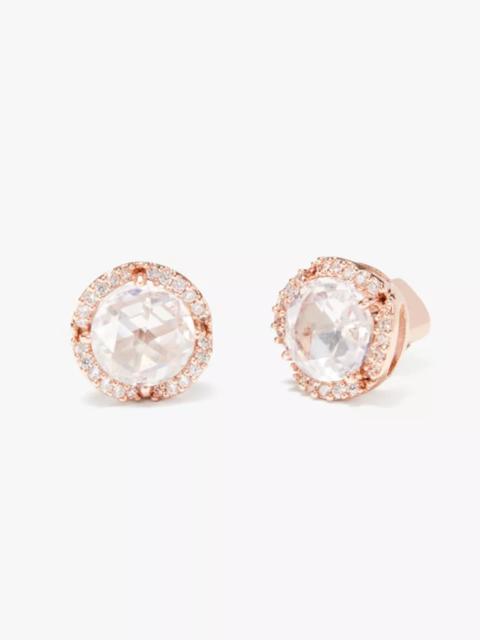 kate spade That Sparkle Pavé Round Large Studs