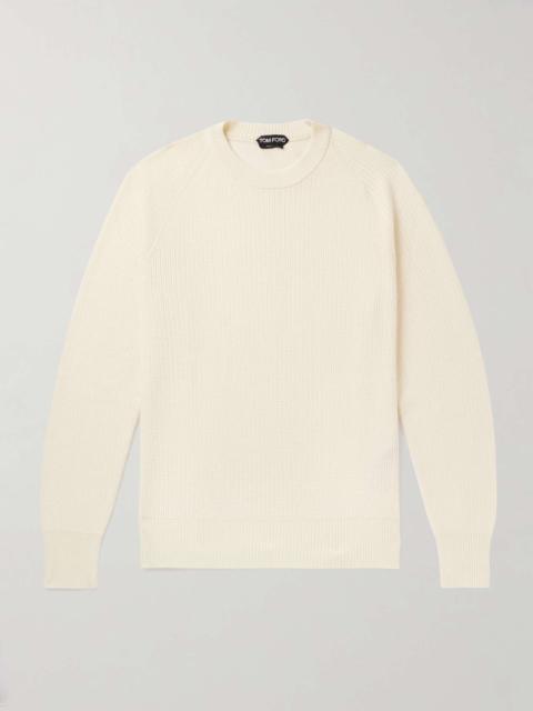 TOM FORD Knitted Wool and Silk-Blend Sweater