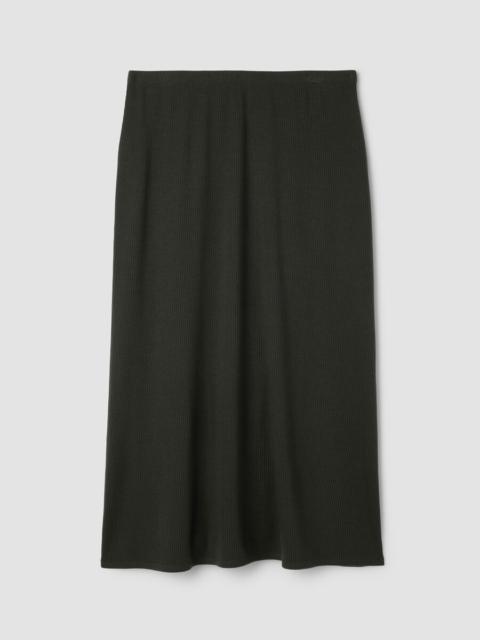 EILEEN FISHER Ribbed Knit Skirt