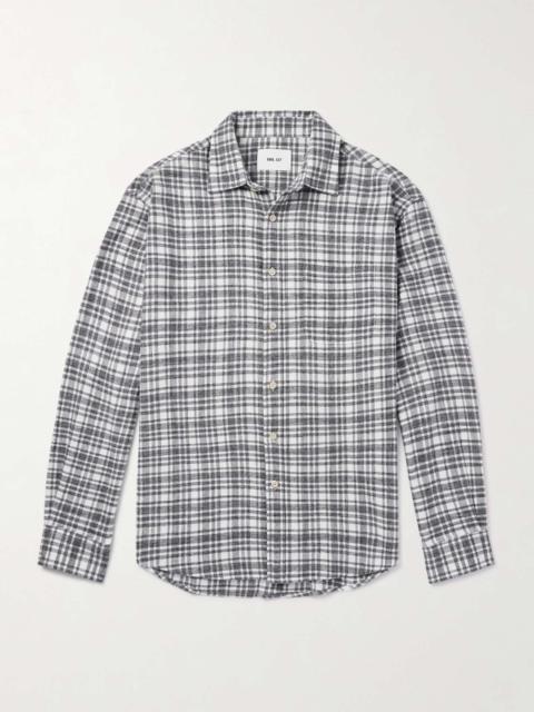 NN07 Deon 5465 Checked Organic Cotton-Flannel Shirt