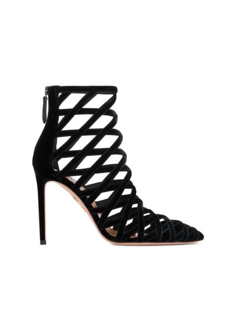 AQUAZZURA 105mm Romance boots