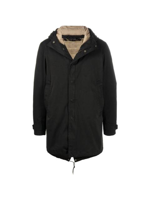 Ten C hooded padded coat