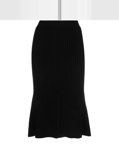Stella McCartney rib-knit midi skirt