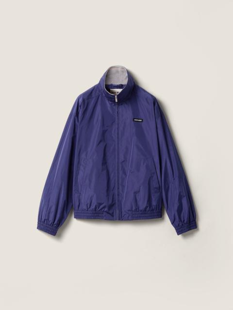 Miu Miu Technical poplin blouson jacket