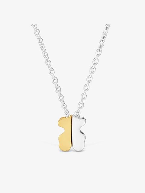 TOUS Two-tone Necklace with 8 mm bear motif TOUS 1950