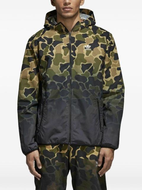 adidas camouflage windbreaker jacket