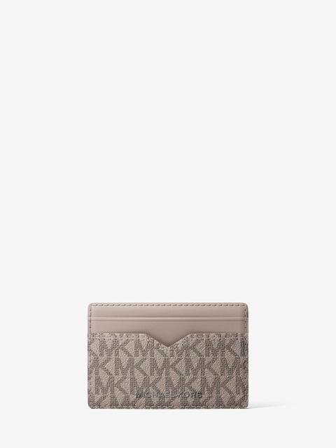 MICHAEL KORS Hudson Signature Logo Card Case