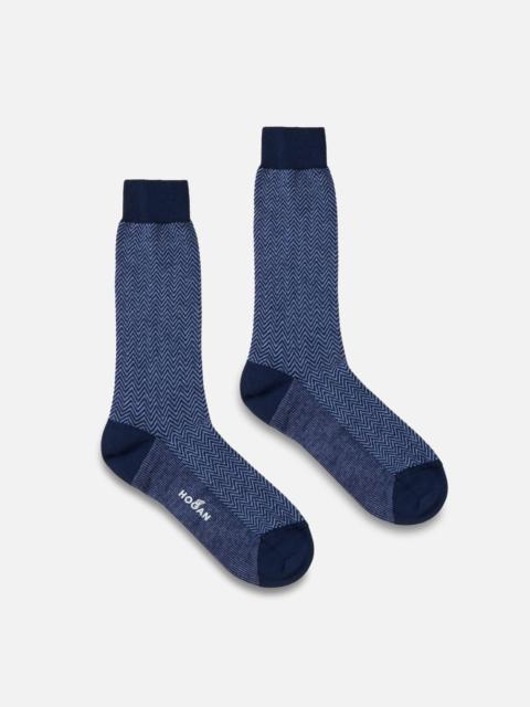 HOGAN Socks Blue