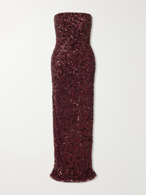 JENNY PACKHAM Sirocco Sequined Tulle Gown