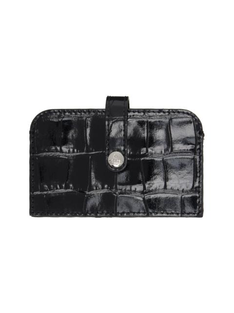 Vivienne Westwood Black Accordion Card Holder