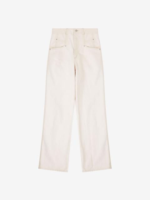 Isabel Marant DILESKOA FLARED JEANS