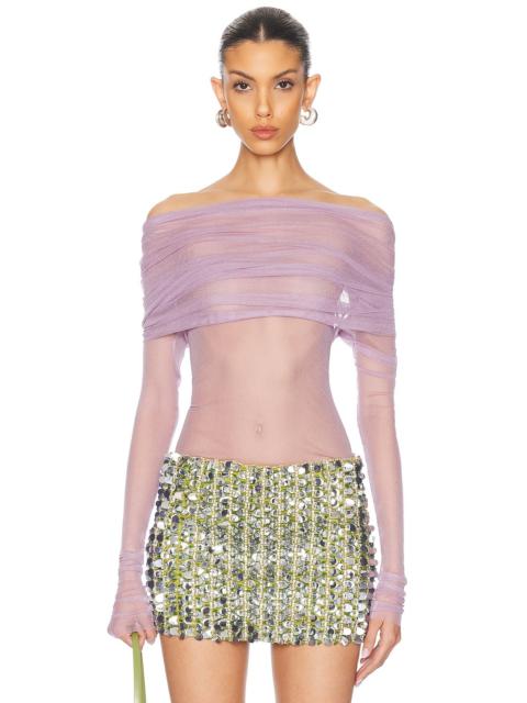 CHRISTOPHER ESBER Veiled Top