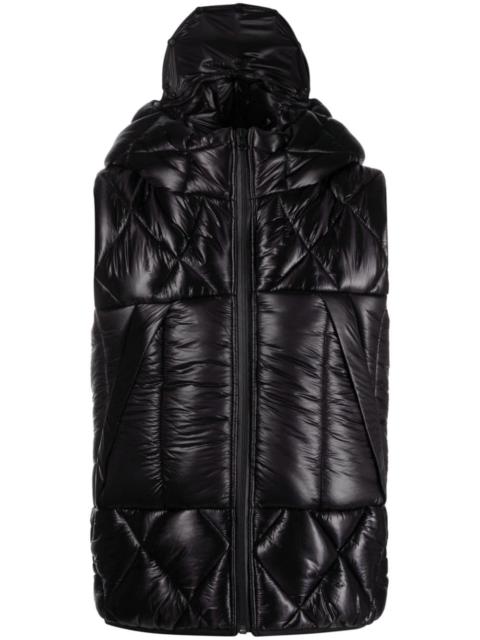 Junya Watanabe MAN quilted hooded gilet