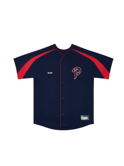 P PASEBALL JERSEY NAVY