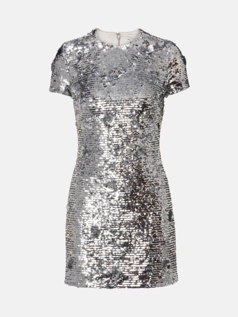 SIMKHAI Clove sequined minidress