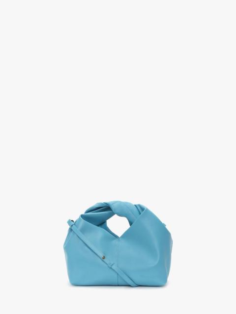 JW Anderson MINI TWISTER HOBO WITH STRAP - LEATHER CROSSBODY BAG