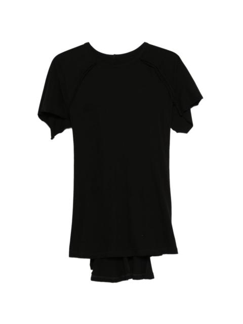 Yohji Yamamoto layered short-sleeve T-shirt