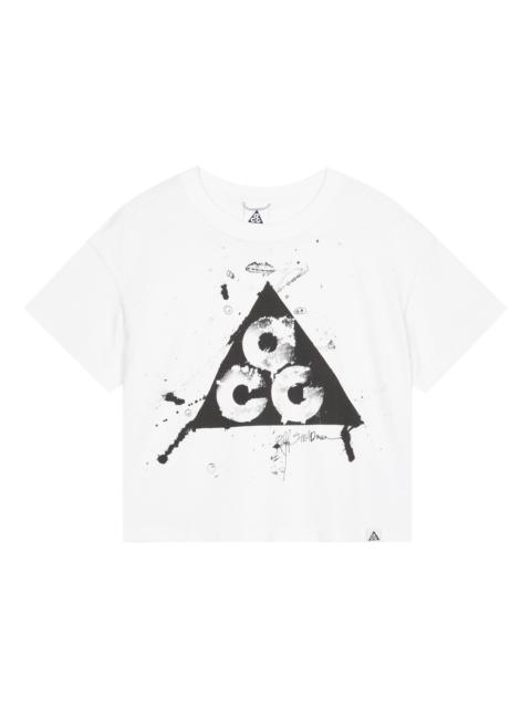 Nike (WMNS) Nike ACG ACG Dri-FIT ADV T-Shirt 'White black' FN1901-121